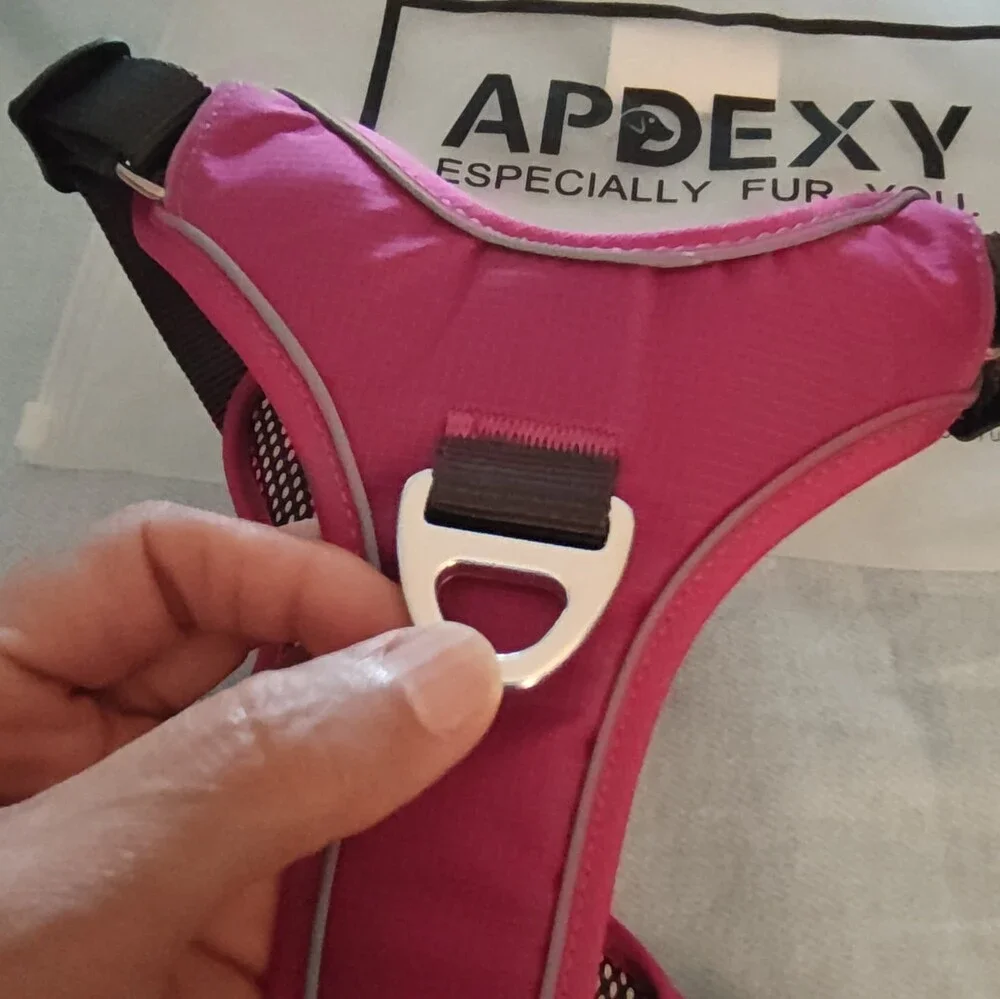 APDEXY Urban Dog Harness M Purple Mesh Adjustable Soft/Vest Unisex X0043GIE08